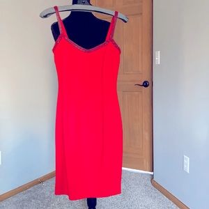 Red Cocktail Dress from Andrea Polizzi for Rex Lester